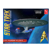 Star Trek U.S.S. Enterprise 1701-D (Clear Edition) Model Kit
