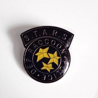 Resident Evil Metal Enamel Pin - STARS Chest Logo 