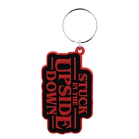 Stranger Things - Stuck in the Upside Down Keychain