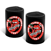 ROLLING STONES 1981 CAN COOLER