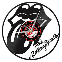 Rolling Stones Vinyl Clock