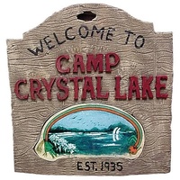 Friday the 13th Camp Crystal Lake Sign