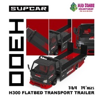 SupCar 1/64 - H300 Flat Transport Trailer - Advan - PRE-ORDER