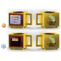 Super Mario Bros - Like A Boss - Retro TV Heat Change Mug 