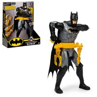 Batman Deluxe 12-Inch Action Figure with Rapid-Change Utility Belt, Lights, and Sounds