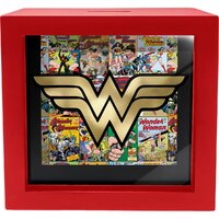 Wonder Woman Shadow Box Money Bank