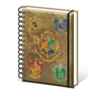 Harry Potter - Hogwarts Crest Hardcover A5 Notebook