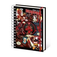 Marvel Comics - Deadpool Panels Hardcover A5 Notebook