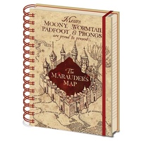 Harry Potter - Marauders Map Hardcover A5 Notebook
