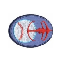 Star Trek Deep Space Nine DS9ers Baseball Logo Embroidered Patch