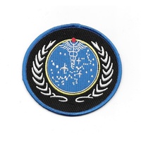Star Trek The Next Generation UFP Medical Logo Patch