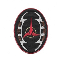 Star Trek: Next Generation Klingon Bat'leth Logo Patch