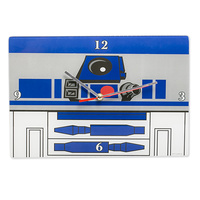 Star Wars Clock R2-D2 Glass