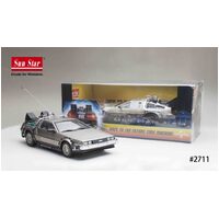 Back to the Future 1:18 Scale Delorean Time Machine