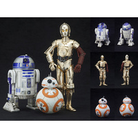 STAR WARS R2-D2 & C-3PO with BB-8