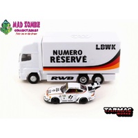 Tarmac Works Hobby 64 - RWB 993, LBWK With Truck Packaging - (Singapore Event Special Edition)