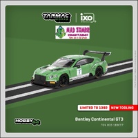 Tarmac Works Global 64 - Bentley Continental GT3 Blancpain GT Series 2018 Testing Livery - (PRE-ORDER)