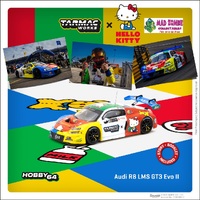 Tarmac Works Hobby 64 - Audi R8 LMS GT3 Evo II Macau GT Cup 2022 Uno Racing Adderly Fong