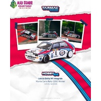 Tarmac Works Hobby 64 - Lancia Delta HF Integrale Monte Carlo Rally 1992 Winner Didier Auriol / Bernard Occelli - (PRE-ORDER)