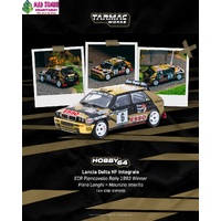 Tarmac Works Hobby 64 - Lancia Delta HF Integrale ECR Piancavallo Rally 1993 Winner Piero Longhi / Maurizio Imerito - (PRE-ORDER)