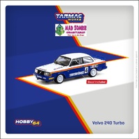 Tarmac Works Hobby 64 1/64 Scale - Volvo 240 Turbo Malaysian Group A Championships 1987 Winner Per-Gunnar Andersson (PRE-ORDER)