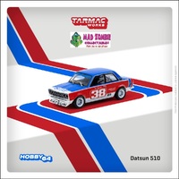 Tarmac Works Hobby 64 1/64 Scale - Datsun 510 SCCA National Championship 1973 Jim Fitzgerald (PRE-ORDER)