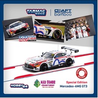 Tarmac Works 1:64 Hobby 64 - Mercedes-AMG GT3 Bathurst 12 Hour 2022 Craft-Bamboo Racing M. Engel / D. Juncadella / K. Tse