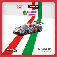Tarmac Works Hobby 64 - Ferrari 488 GTE 24h of Le Mans 2016 G. Bruni / J. Calado / A. Pier Guidi - (PRE-ORDER)