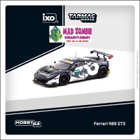 Tarmac Works Hobby 64 - Ferrari 488 GT3 DTM 2021 Nürburgring Race 2 Winner Alex Albon