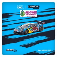 Tarmac Works Hobby 64 - Ferrari 488 GT3 DTM 2021 Monza Race 1 Winner Liam Lawson
