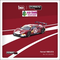 Tarmac Works Hobby 64 - Ferrari 488 GT3 Macau GT Cup - FIA GT World Cup 2023 Harmony Racing Chen Weian - (PRE-ORDER)