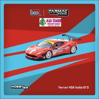 Tarmac Works 1:64 Hobby 64 - Ferrari 458 Italia GT3 FIA GT3 Europe 2011 D. Brown / G. Geddie 