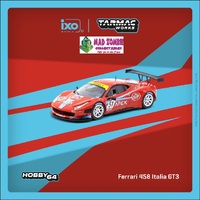 Tarmac Works 1:64 Hobby 64 - Ferrari 458 Italia GT3 FIA GT3 Europe 2011 D. Brown / G. Geddie