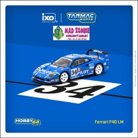 Tarmac Works Hobby 64 - Ferrari F40 LM 24h of Le Mans 1995 M. Ferté / O. Thévenin / C. Palau
