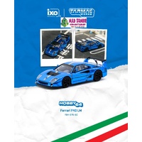 Tarmac Works Hobby 64 - Ferrari F40 LM Chrome Blue - (PRE-ORDER)