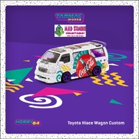 Tarmac Works Hobby 64 1/64 Scale - Toyota Hiace Wagon Custom Coca-Cola Delivery Van (PRE-ORDER)