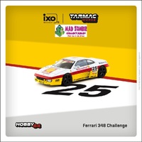 Tarmac Works Hobby 64 1/64 Scale - Ferrari 348 Challenge Italian GT 1994 Oscar Larrauri (PRE-ORDER)
