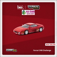 Tarmac Works Hobby 64 1/64 Scale - Ferrari 348 Challenge Presentation (PRE-ORDER)
