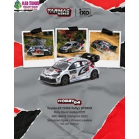 Tarmac Works Hobby 64 - Toyota GR YARIS Rally1 HYBRID Rally Saudi Arabia 2025 WRC World Champion 2025 Sébastien Ogier / Vincent Landais (PRE-ORER)