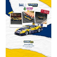 Tarmac Works Hobby 64 - Ferrari F40 GTE 24h of Le Mans 1996 Luciano Della Noce / Anders Olofsson / Carl Rosenblad - (PRE-ORDER)