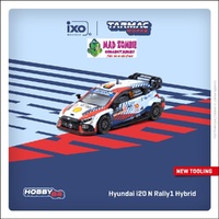 Tarmac Works Hobby 64 1/64 Scale - Hyundai i20 N Rally1 Hybrid Rallye Monte-Carlo 2024 Winner Thierry Neuville / Martijn Wydaeghe (PRE-ORDER)