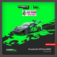 Tarmac Works Hobby 64 -Porsche 911 GT3 Cup (992) Fire Monkey Motorsport - (PRE-ORDER)