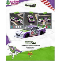 Tarmac Works Hobby 64 - LB-KAIDO WORKS R32 Skyline Buzz Lightyear - (PRE-ORDER)
