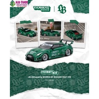 Tarmac Works 64 - Mercedes-AMG GT3 Bathurst 12h 2026 Craft-Bamboo Racing Ralf Aron / Lucas Auer / Maximilian Götz Model Car + Trading Cards Combo Set