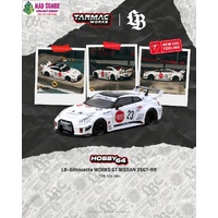 Tarmac Works Hobby 64 - LB-Silhouette WORKS GT NISSAN 35GT-RR White - (PRE-ORDER)