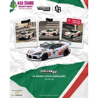 Tarmac Works Hobby 64 -  LB-WORKS TOYOTA SUPRA (A90) White - (PRE-ORDER)