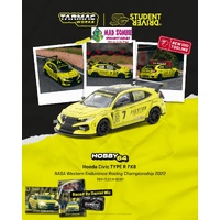 Tarmac Works Hobby 64 - Honda Civic TYPE R FK8 NASA Western Endurance Racing Championship 2022 Daniel Wu / Tazio Ottis / Will Watanawong - (PRE-ORDER)