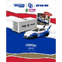 Tarmac Works Hobby 64 - RWB 993 Liberty Walk with container - (PRE-ORDER)