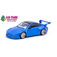 Tarmac Works Road 64 - Old & New 997 Blue Metallic