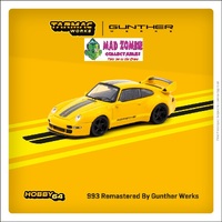 Tarmac Works 1:64 Hobby 64 - Porsche 993 Remastered By Gunther Werks Yellow